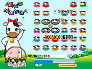 Флеш игра онлайн Спина Коровы / Cow Spin